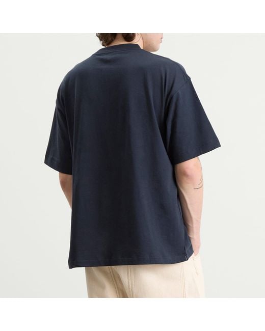 YMC Blue Triple T-Shirt for men