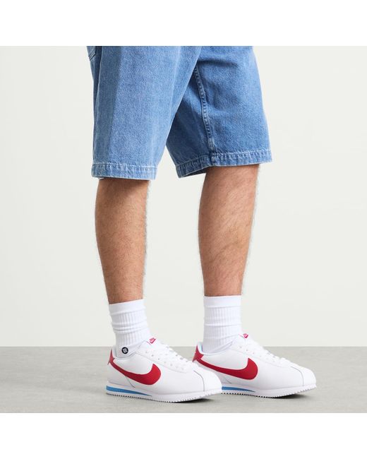 Nike White Cortez Ltr Sneaker for men