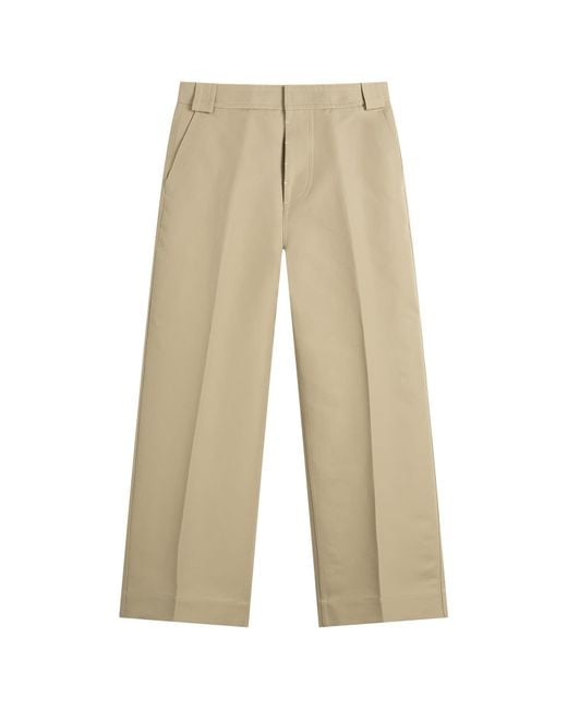 AMI Natural Baggy Trousers for men