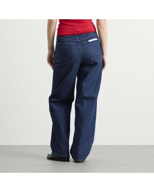 GOOD AMERICAN Blue Vintage Wide Jeans