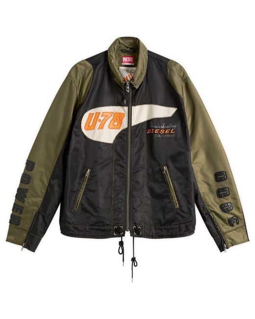 DIESEL Gray End. X Reworked Jacket