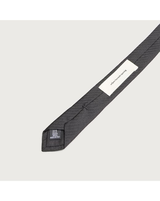 mfpen Black Banquet Herringbone Tie for men