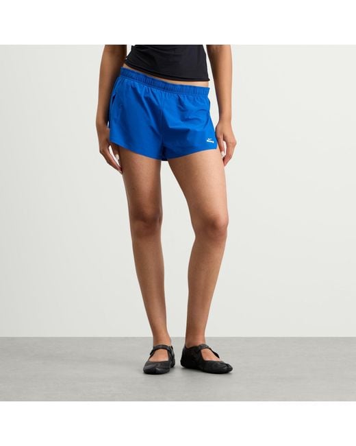 Nike Blue X Skims Stretch Nylon Runner Short