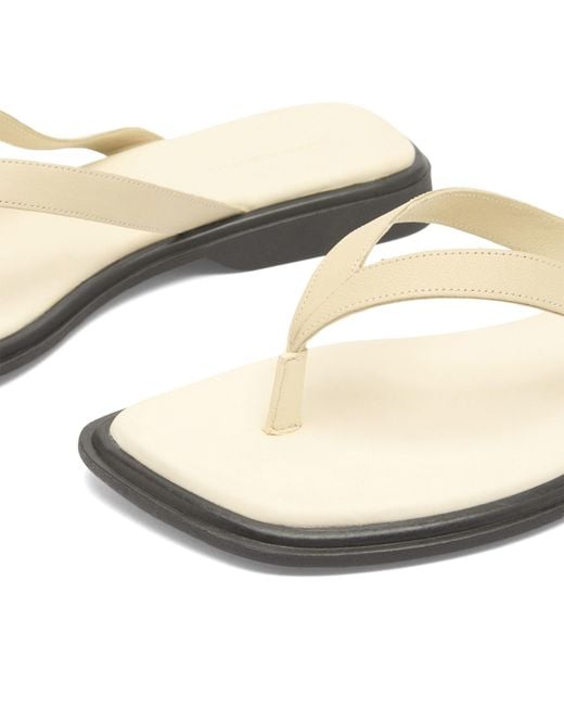 Vagabond Natural Izzy Leather Flip Flops