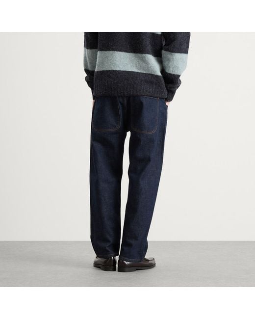 YMC Blue Bez Jeans for men