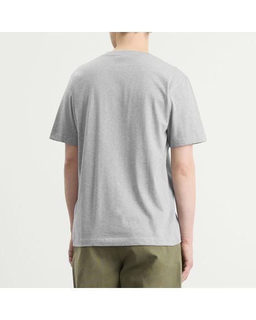Norse Projects Gray Standard T-Shirt for men