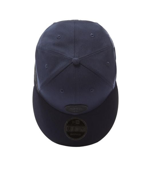 Canada Goose Blue Arctic Disc Snapback Cap for men