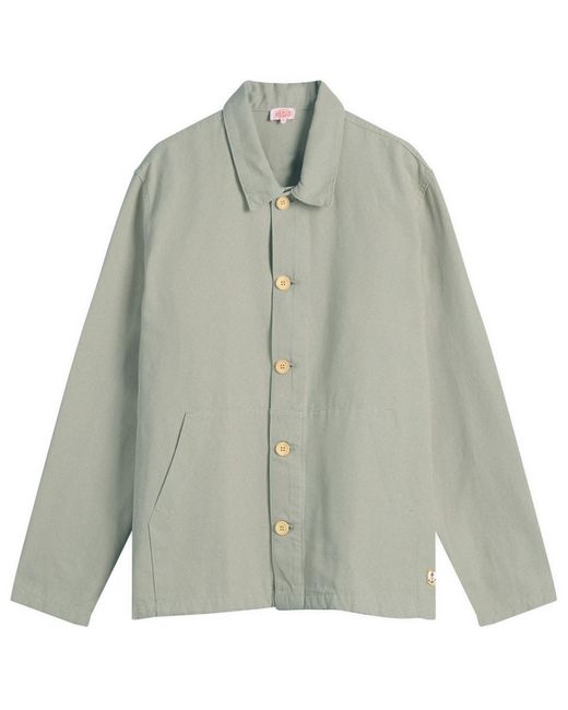 Armor Lux Green Fisherman Chore Jacket for men