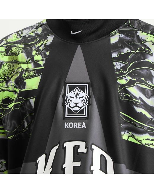 Nike Black Korea Goalkeeper Shirt for men