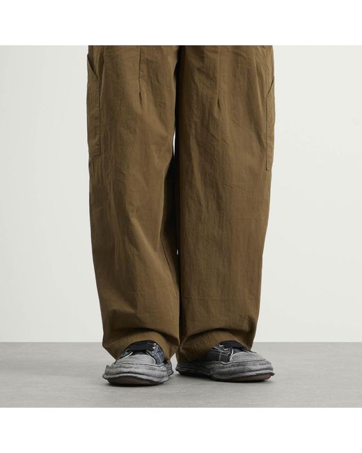 Maison Mihara Yasuhiro Black Peterson 23 Embroidery Vintage Low for men
