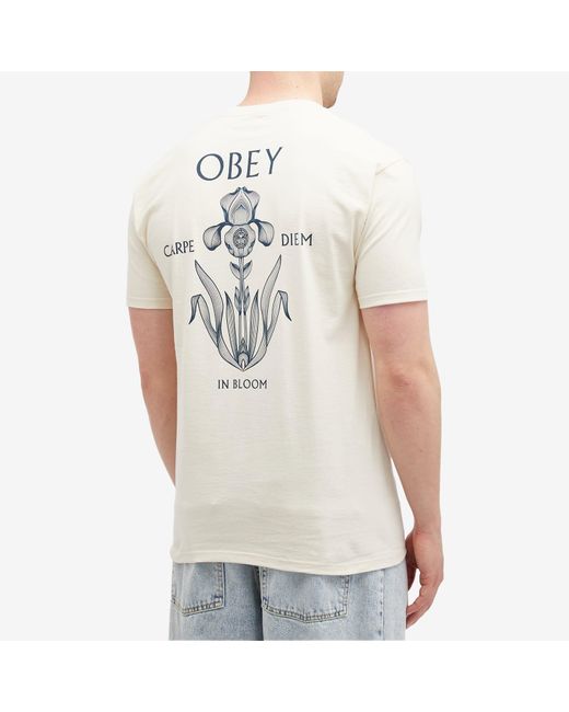 Obey White Iris for men
