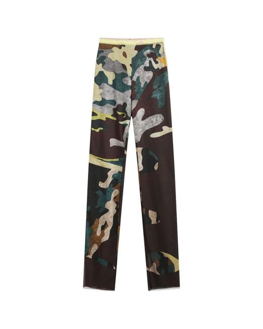 OTTOLINGER Gray Mesh Pants