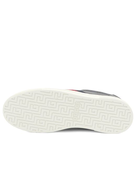 Gucci Blue Ace Sneaker With Web, Fabric for men