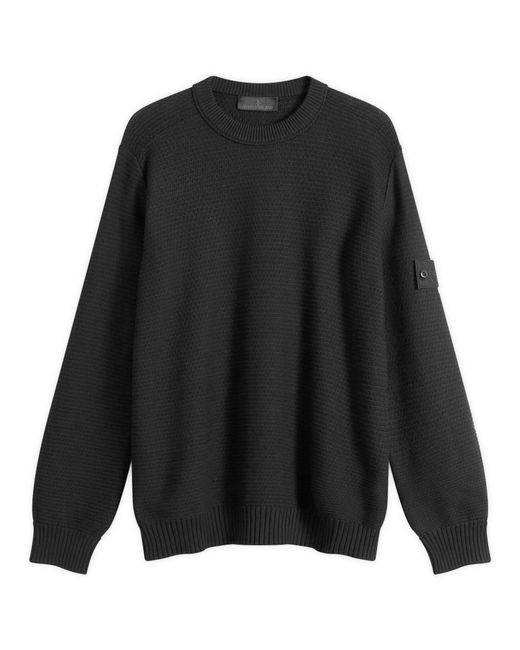 Stone Island Black Ghost Cotton Cashmere Knit Jumper for men