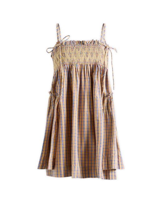 Damson Madder Brown Lilo Mini Dress
