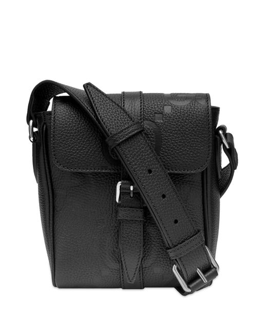 Gucci Black Jumbo Gg Buckle Cross Body Bag for men