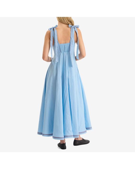 ALÉMAIS Blue Donata Ballet Sundress
