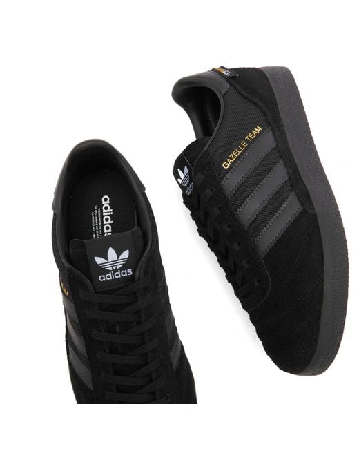 Adidas Black Gazelle Team Sneaker
