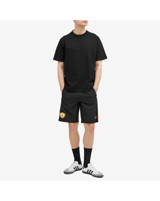 Adidas Black X Mufc X The Stone Roses Shorts for men
