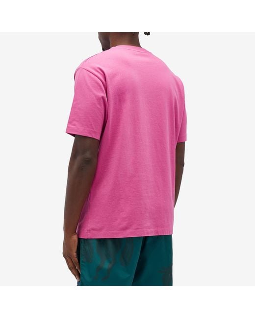 by Parra Pink My Dear Swan T-Shirt for men