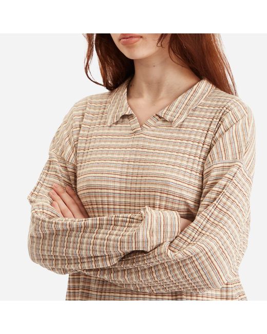 Fruity Booty Brown Lucky Polo Top