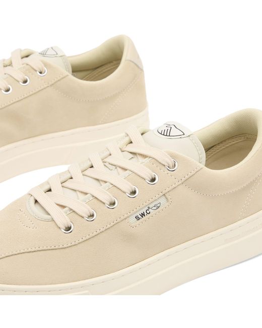 Stepney Workers Club Natural Dellow 02 Suede Sneaker for men