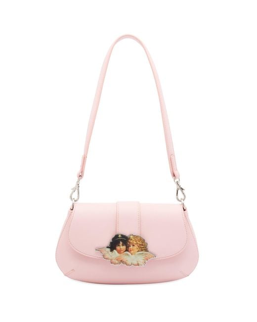 Fiorucci Angel Baguette Bag in Pink | Lyst