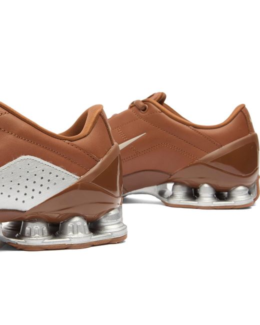 Nike Brown T90 Shox Magia Qs Sneaker