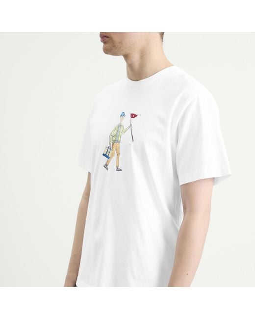 Forét White Patrol T-Shirt for men