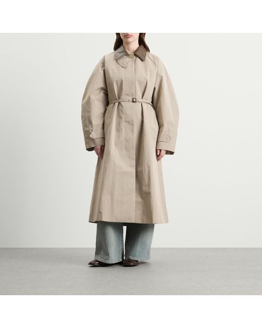 Acne Natural Ofelia Tech Trench Coat