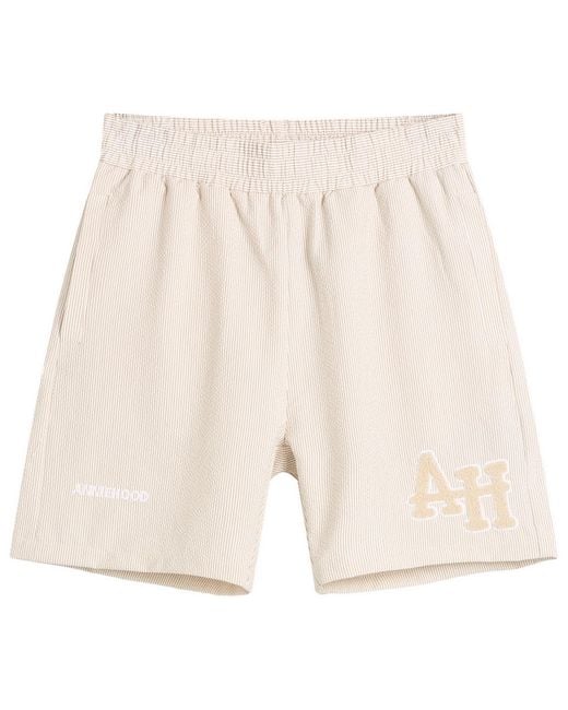Annie Hood Natural College Seersucker Shorts for men