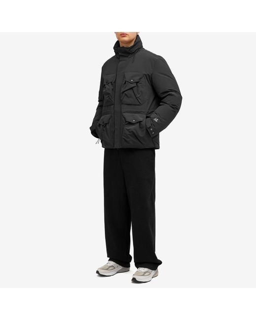 C P Company Black Micro-M Recycled Jacket for men