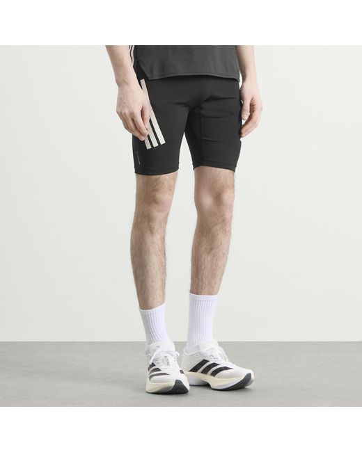 Adidas Gray Adi 365 Half Tights for men