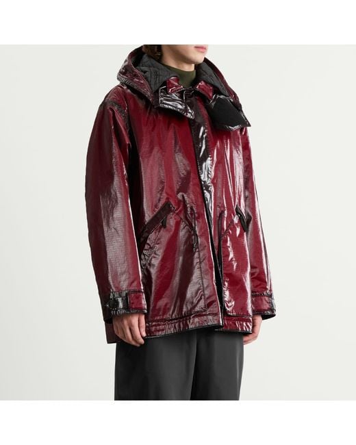 Stone Island Ripstop Prismatico Parka in Red for Men | Lyst UK