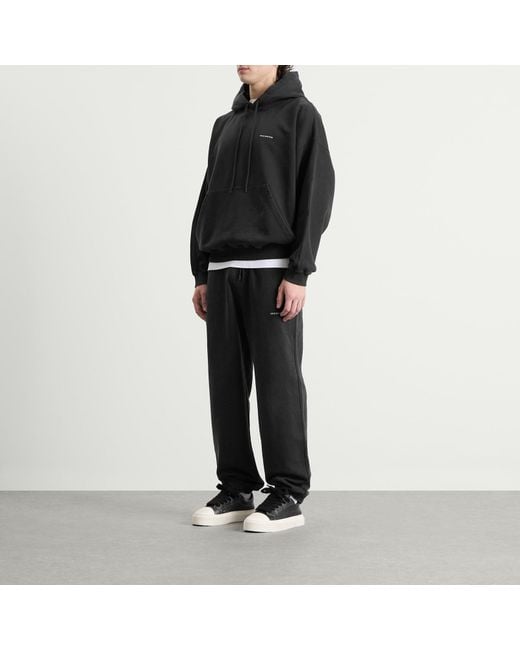 Cole Buxton Black Mini Logo Hoodie for men