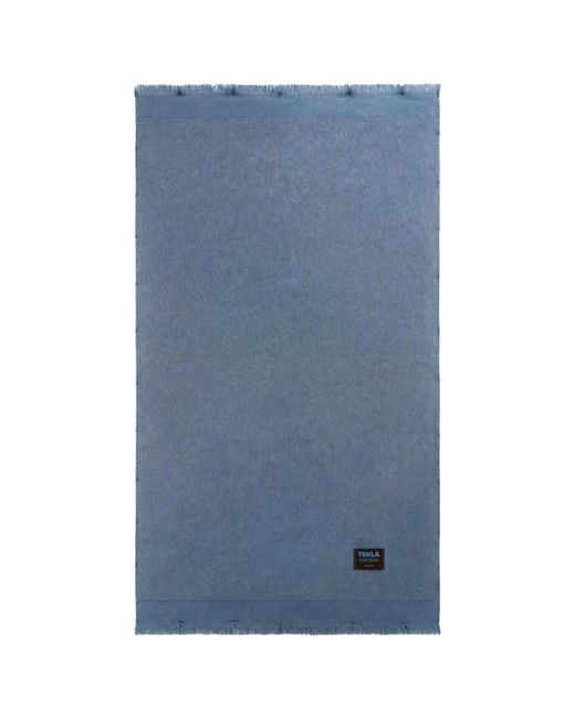 Tekla Blue Beach Towel