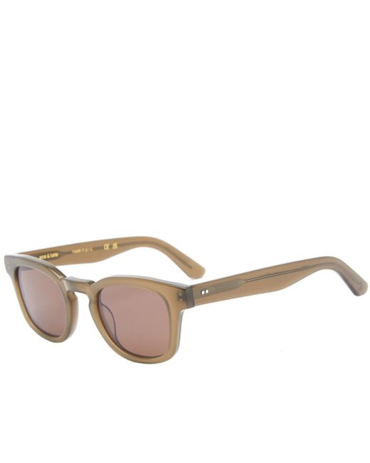 ACE & TATE Brown Oscar Sunglasses for men