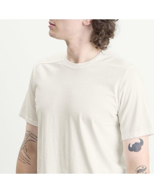 Rick Owens White Level T-Shirt for men