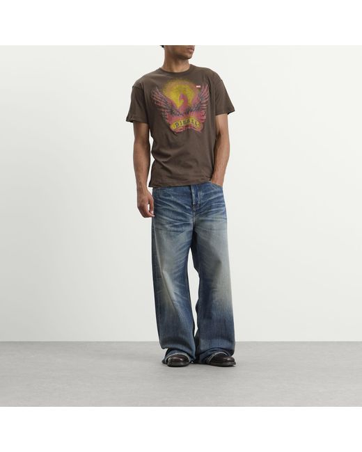 DIESEL Brown Pheonix T-Shirt for men