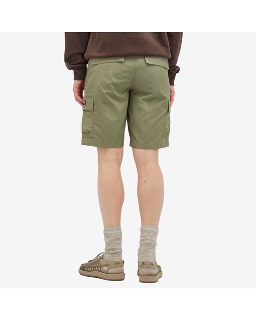 Napapijri Green Slow Lake Cargo Shorts for men