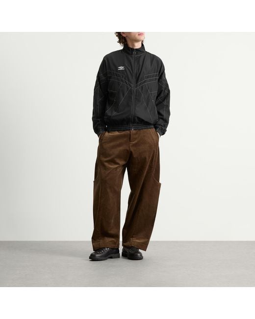 Umbro Black Relaxed Track Jacket for men