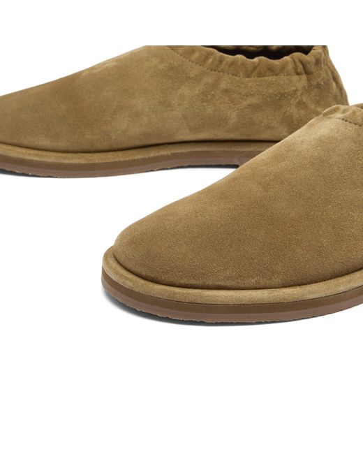 Studio Nicholson Brown Korine Suede Loafers