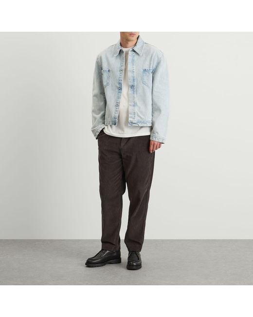 Folk Brown Signal Pant for men