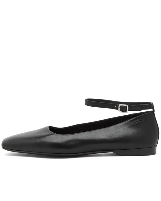 Vagabond Black Delia Ballet Shoe