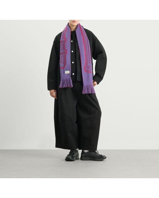 Aries Purple Column Scarf