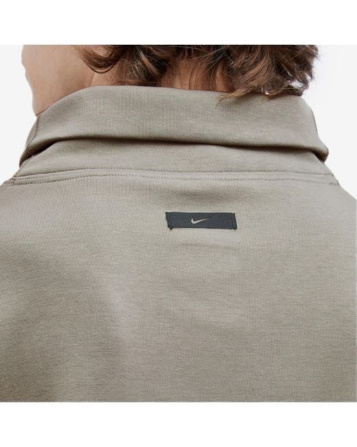 Nike Gray Tech Fleece Turtle Neck for men
