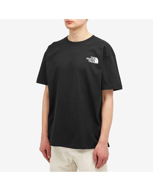 The North Face Black Heavyweight Relaxed T-Shirt for men