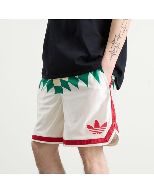 Adidas Red Originals Basketball Diamond Pack Short for men