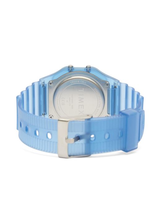 Timex Blue 80 Translucent Watch