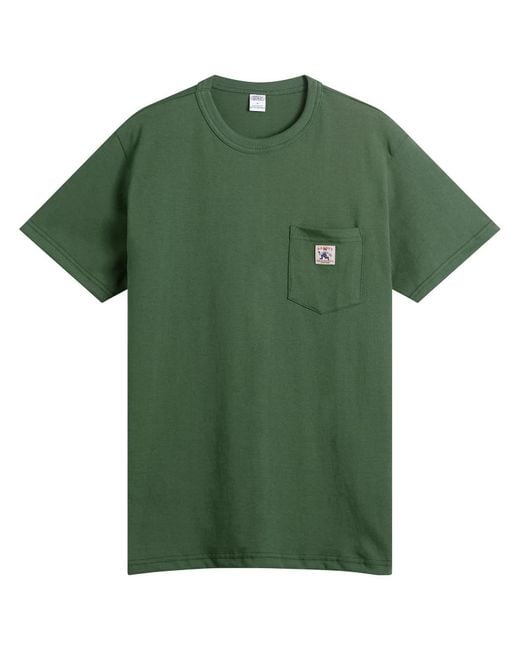Randy's Garments Green Inc. Logo Pocket T-Shirt for men